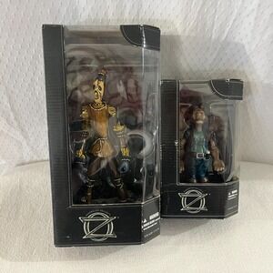 2002 American McGee's Oz STRAW GOLEM & MUNCHIKN WORKER Action Figure Carbon6 NEW